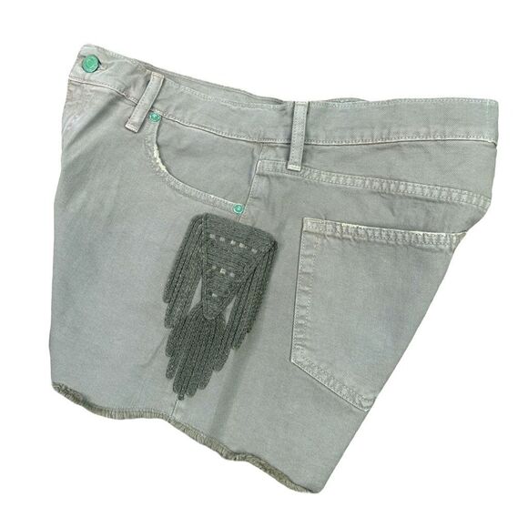 Sandrine Rose x Free People The Short - Size 28 - Sage - Picture 2 of 6